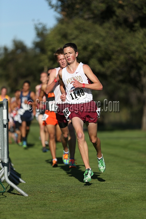 2013SIXCHS-012.JPG - 2013 Stanford Cross Country Invitational, September 28, Stanford Golf Course, Stanford, California.